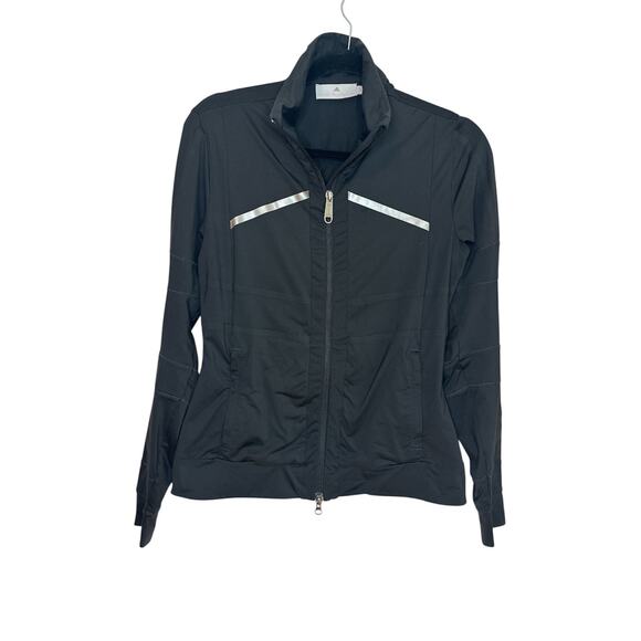 Adidas x Stella McCartney Fill Zip Track Jacket‎ in Black Size Medium - Picture 1 of 6